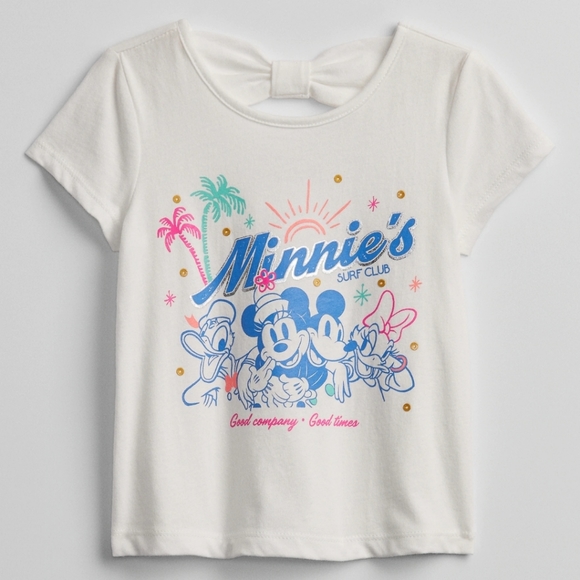 GAP Other - 👀50% OFF - NWT‼️ Adorable GAP brand Minnie's Surf Club Tee